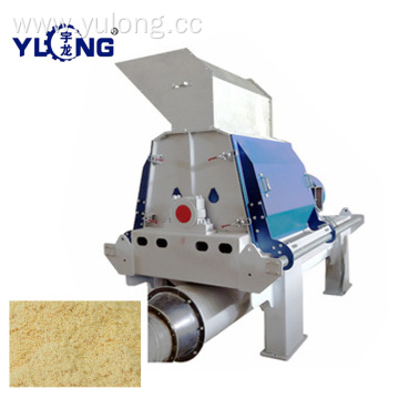 CE hammer mill of wood chips